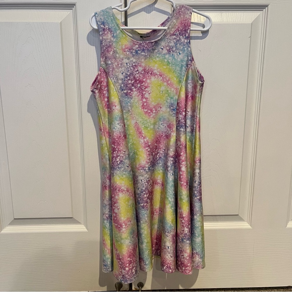 Girls pixie lane sleeveless tie dye dress size 8